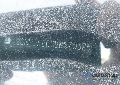 2011 Chevrolet Equinox 1Lt из США, поврежденный, VIN 2CNFLEEC0B6370386